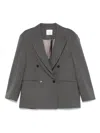 Le Sully Studio Gray Jackets In Grey