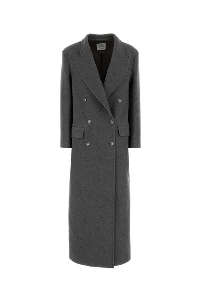 Le Sully Studio Cappotto Lungo In Gray