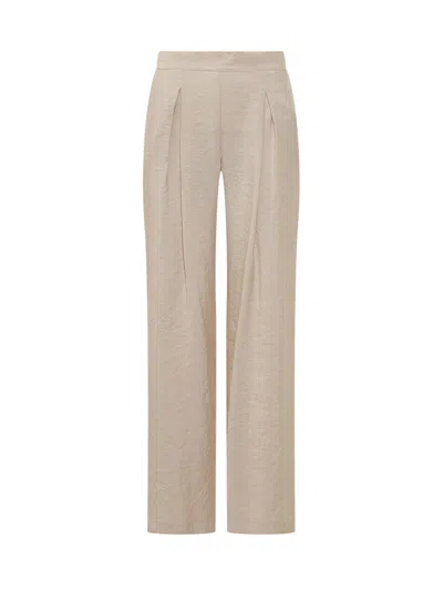 Le Sully Studio Chic Paintntaloni With Elegant Pleats (size 29) In Panna