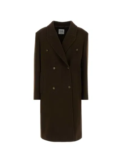 LE SULLY STUDIO DOUBLE-BREASTED WOOL COAT