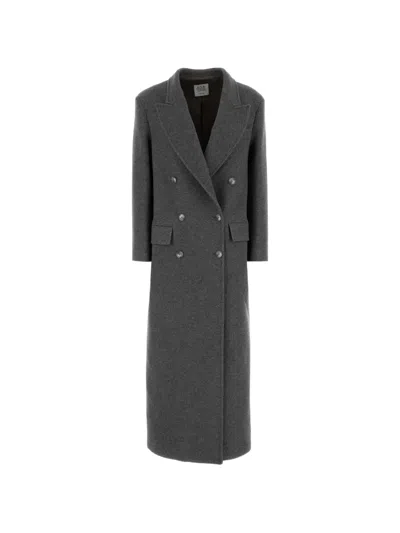 LE SULLY STUDIO DOUBLE-BREASTED WOOL COAT