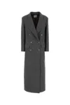 Le Sully Studio Double-breasted Wool Coat In Grey