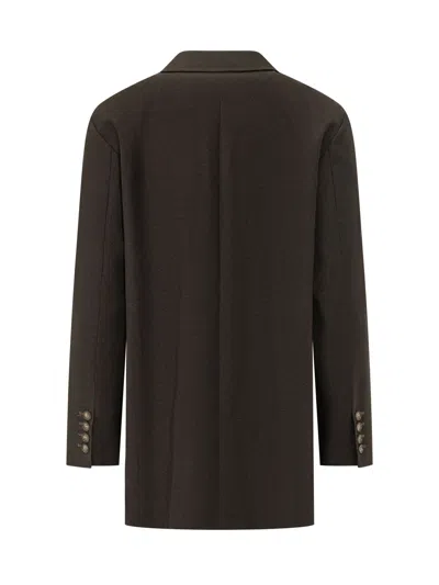 Le Sully Studio Oversized Studio Jacket In Moro