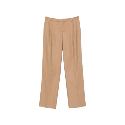 Le Sully Studio Pressed-crease Tailored Trousers In Neutrals