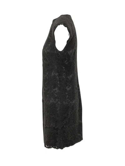 Le Sully Studio Sleek Sleeveless Column Gown In Nero