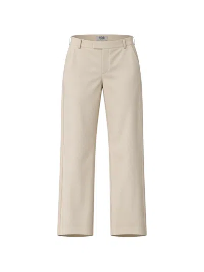 Le Sully Studio Straight-leg Trousers In Neutral