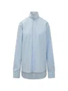 Le Sully Studio Striped Shirt In Blue