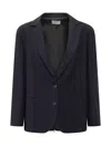 Le Sully Studio Studio Jacket With Zip - Modern Fit In Black