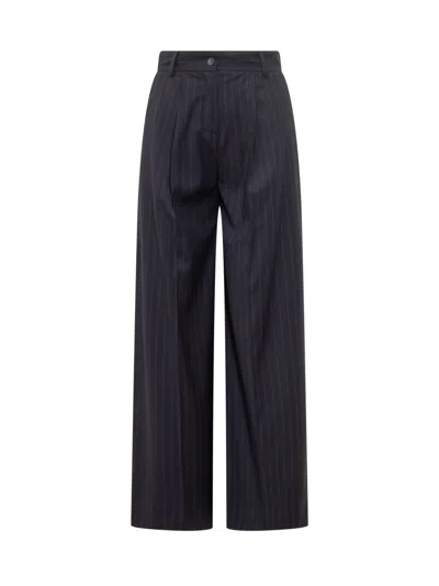 Le Sully Studio Tailored Straight-leg Trousers In Multi