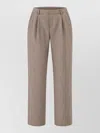 Le Sully Studio Tailored Trousers In Neutral