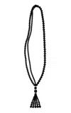 Le Sundial Venice Opera Onyx Necklace