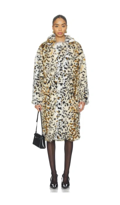 Le Superbe Anora Coat In Multi