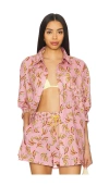 Le Superbe Bananas Over You Shirt In 香蕉黄
