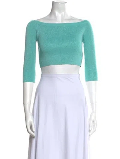 Pre-owned Le Superbe Bateau Neckline Sweater W/ Tags In Multi