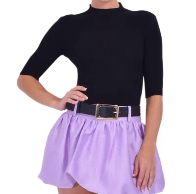 Le Superbe Beatnick Staple Knit Top In Black