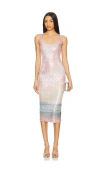 Le Superbe Catch A Wave Tank Dress Sparkling Surf In Rose