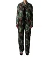 Le Superbe City Anorak Jacket In Camo In Green
