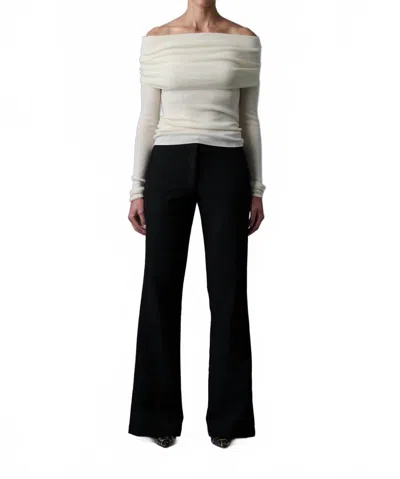 Le Superbe Clavicle Sweater In Ivory In White