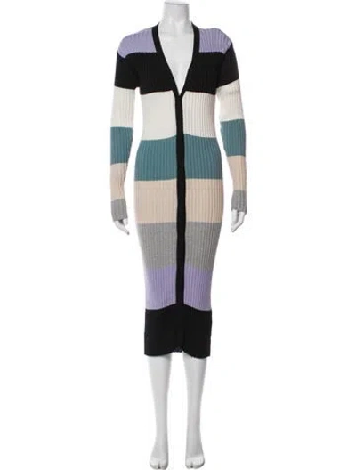 Pre-owned Le Superbe Colorblock Pattern Vest In Multi