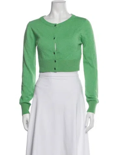 Pre-owned Le Superbe Crew Neck Sweater In Green