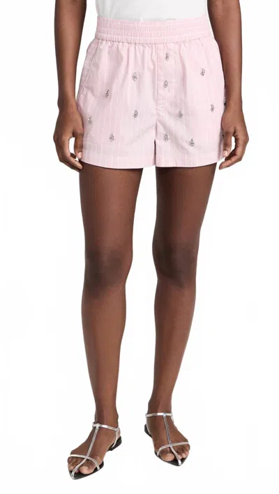 Le Superbe Everlasting Boxer Short In Supernova Stripe In Pink