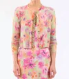 Le Superbe Frida Flowered Sweater In Multifloral In Multi