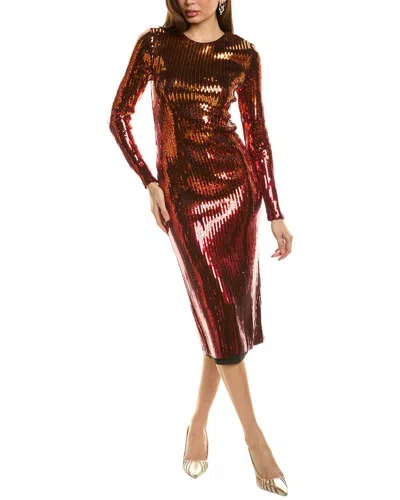 Le Superbe Inferno Kate Maxi Dress In Burgundy