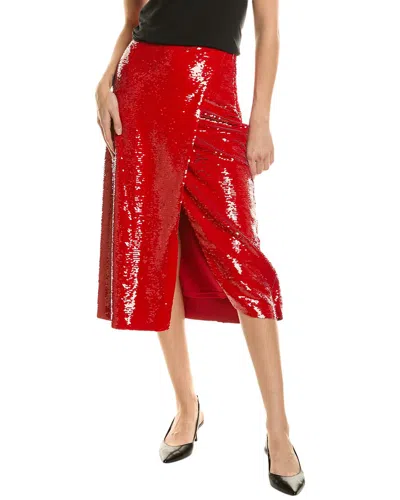 Le Superbe Jolie Pencil Skirt In Red