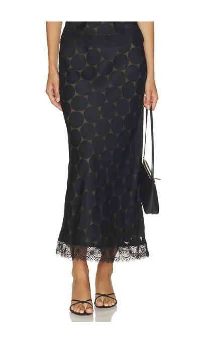 Le Superbe Kusama Skirt In Black
