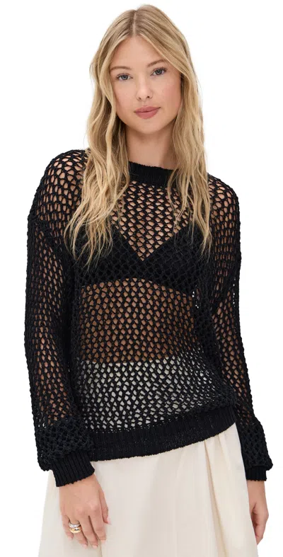 Le Superbe Lazy Sunday Pullover Black