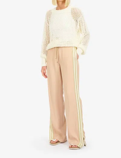 Le Superbe Lazy Sunday Pullover Sweater In Ivory In Neutral