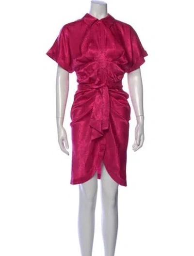 Pre-owned Le Superbe Mini Dress In Pink