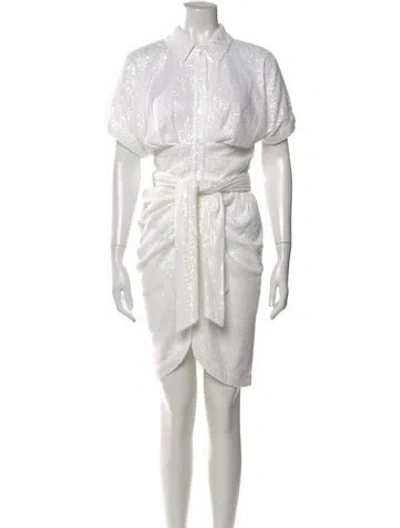 Pre-owned Le Superbe Mini Dress W/ Tags In White