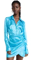 Le Superbe Montmartre Mini Dress In Aqua