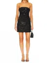 Le Superbe Nominee Tux Dress In Black In Black