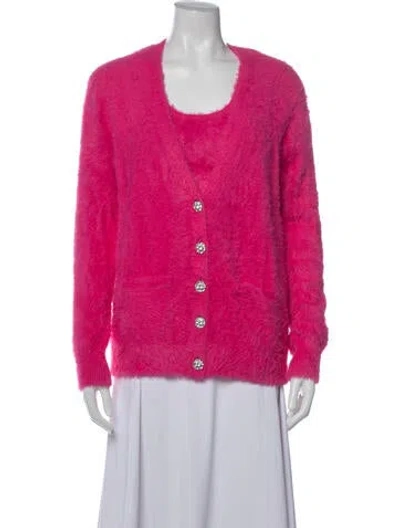 Pre-owned Le Superbe Nylon Crystal Embellishments Set In Pink
