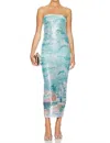 Le Superbe Ocean Front Walk Tube Dress Ocean Front Walk In Multi