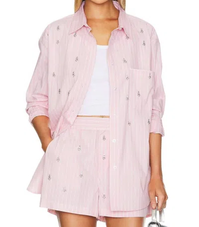 Le Superbe Over You Striped Shirt In Supernova Stripe In Multi