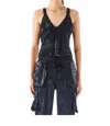 Le Superbe Pacha Nights Camisole In Onyx In Black