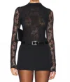 Le Superbe Palm Beach Palm Top In Black