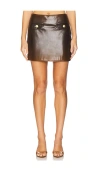 Le Superbe Paradis Mini Skirt In Brown