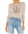 Le Superbe Pot Luck Pullover In Tan In Brown