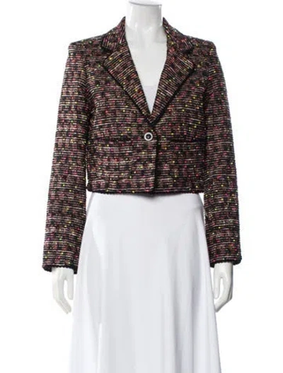 Pre-owned Le Superbe Printed Blazer In Multi