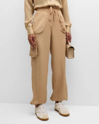 Le Superbe Santa Cruz Cargo Pants In Khaki