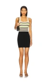 Le Superbe Square Tank Mini Dress In Multi