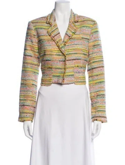 Pre-owned Le Superbe Striped Blazer In Multi