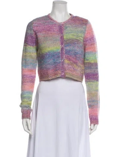 Pre-owned Le Superbe Striped Dress Set In Multi