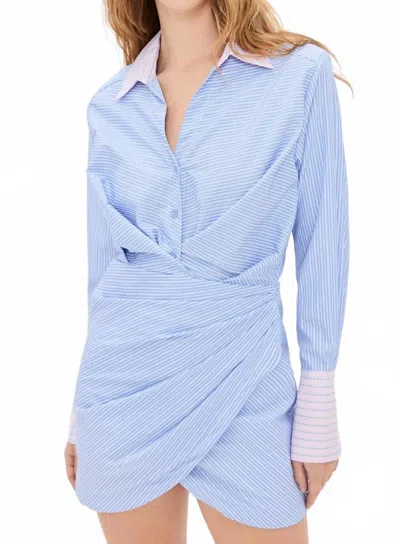 Le Superbe Subtle Shine Montmartre Dress In Blue Shine