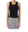Le Superbe Tanks A Lot In Black In Black