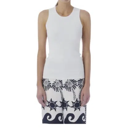 LE SUPERBE TANKS A LOT TANK TOP IN WHITE